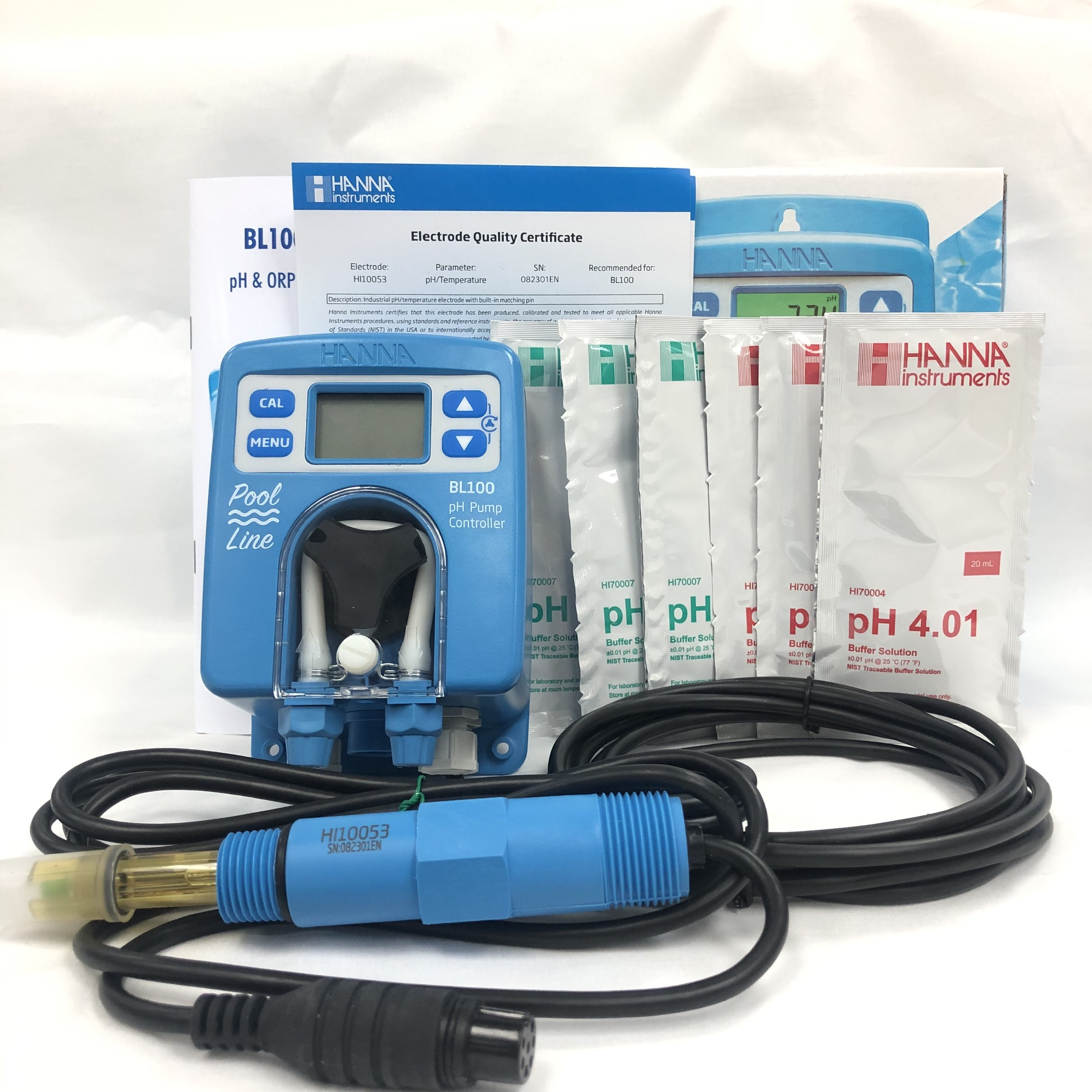 Bộ Điều Khiển pH Bể Bơi Kết Hợp Bơm Định Lượng