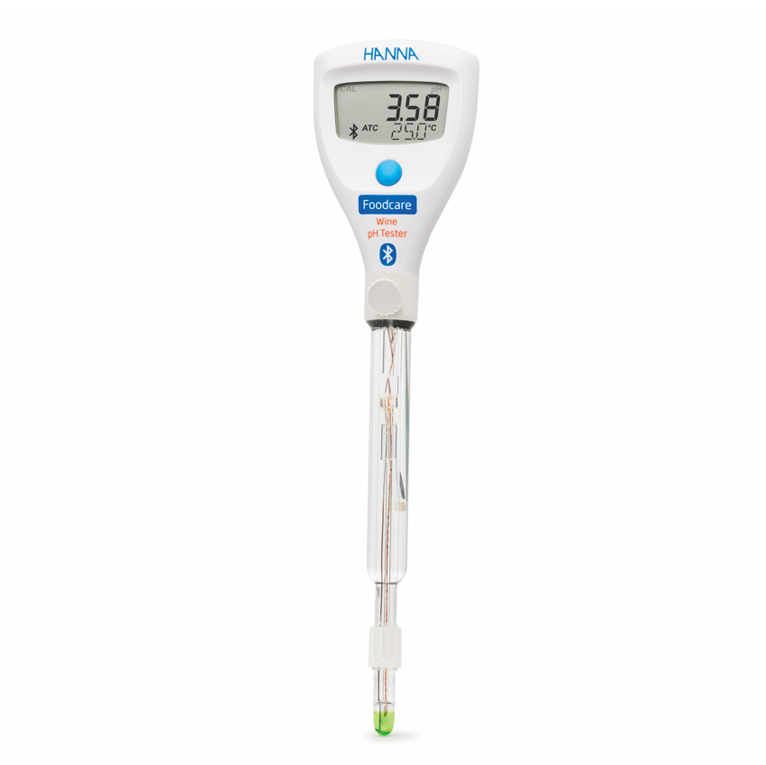 Bút đo pH/nhiệt độ HALO2 Bluetooth trong rượu
