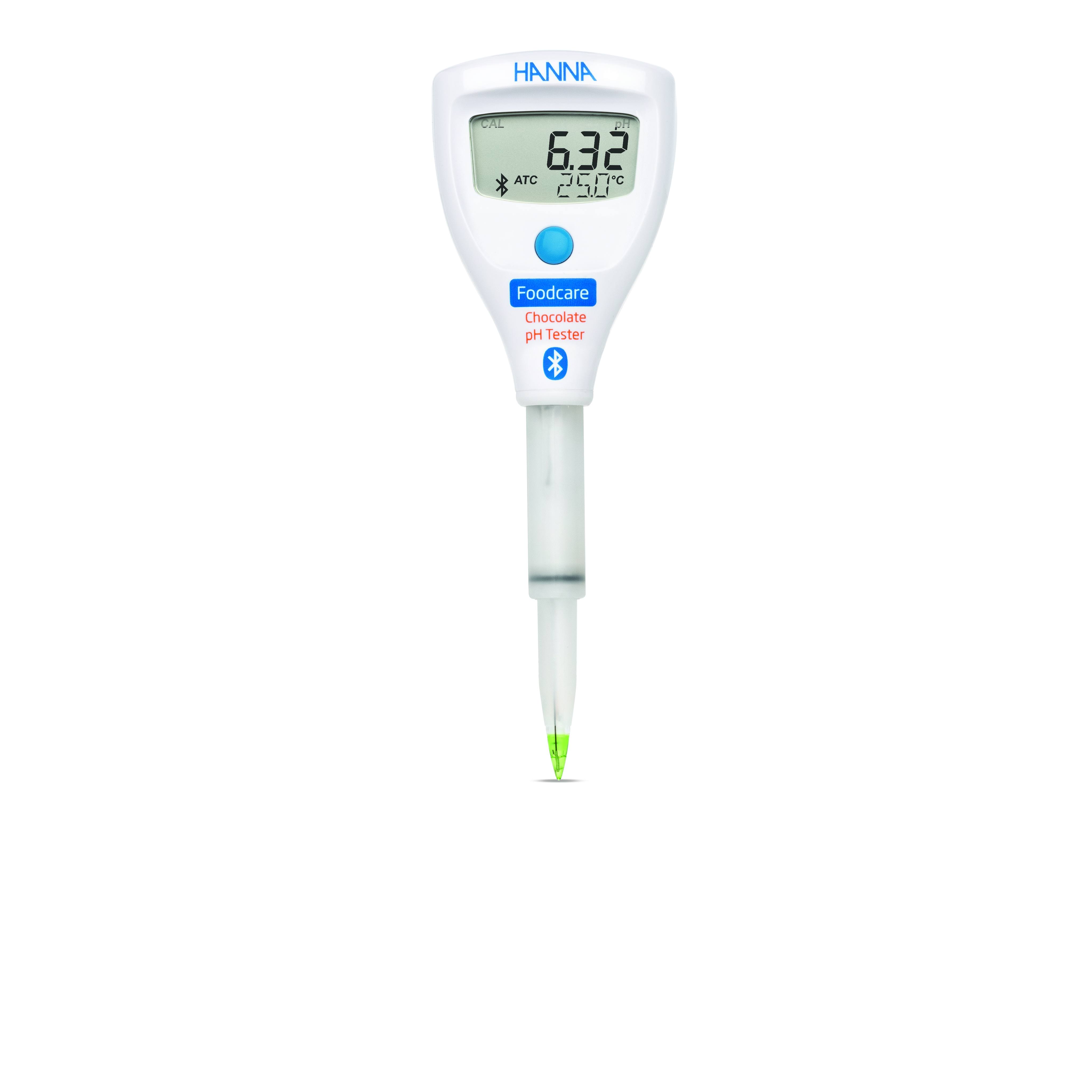 Bút Đo pH/nhiệt độ HALO2 Bluetooth Trong Socola Lỏng