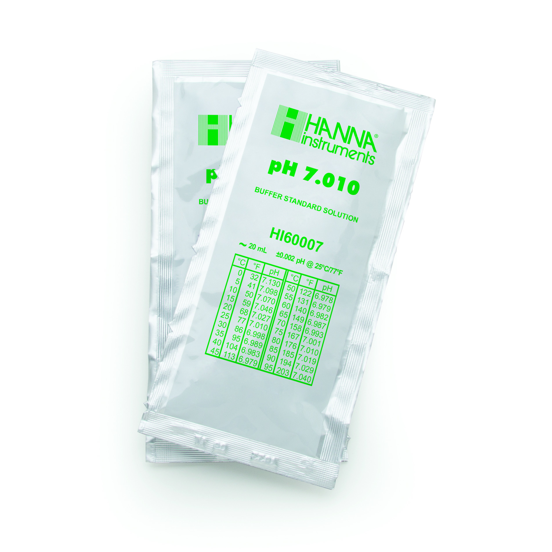 Dung Dịch Hiệu Chuẩn pH 7.010, gói 20mL (25 gói)