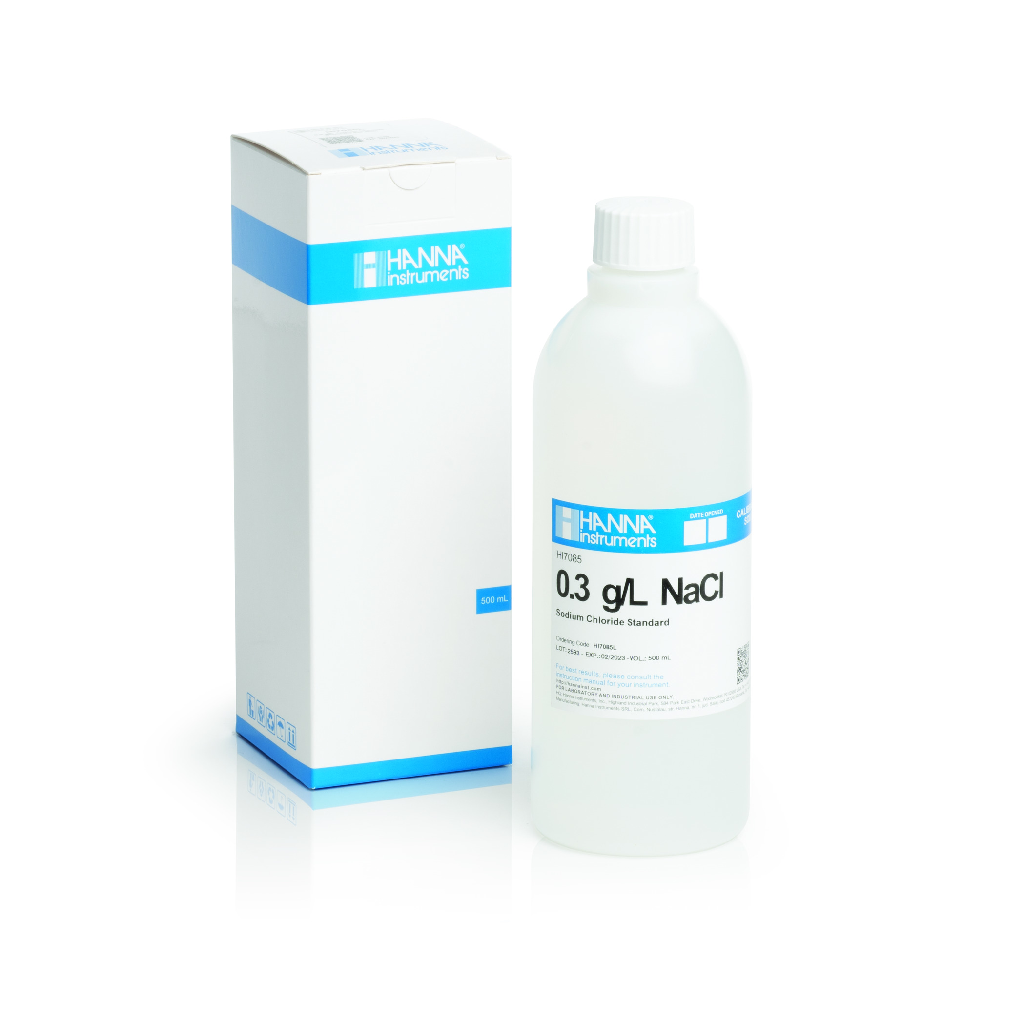 Dung Dịch Hiệu Chuẩn NaCl 0.3 g/L, 500 mL