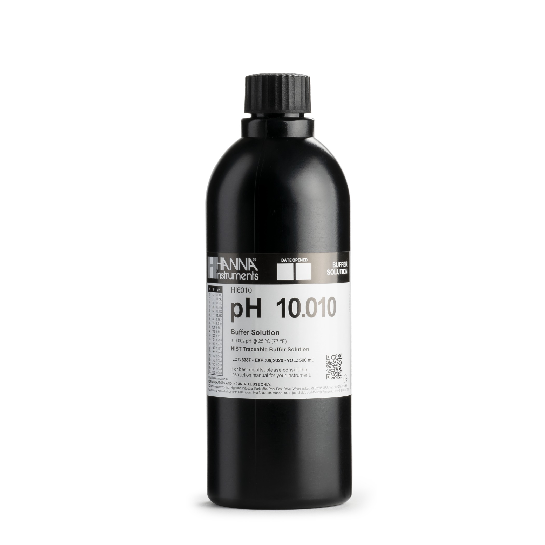 Dung Dịch Hiệu Chuẩn Millesimal pH 10.010, 500 mL