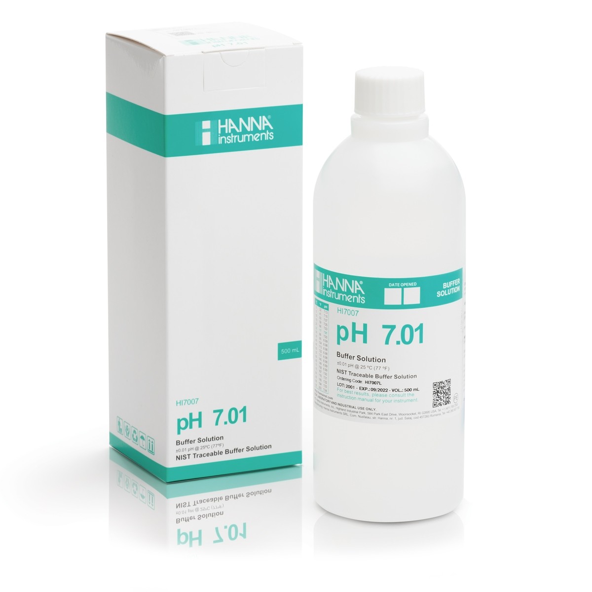 Chuẩn pH 7.01, 500mL, HI7007L