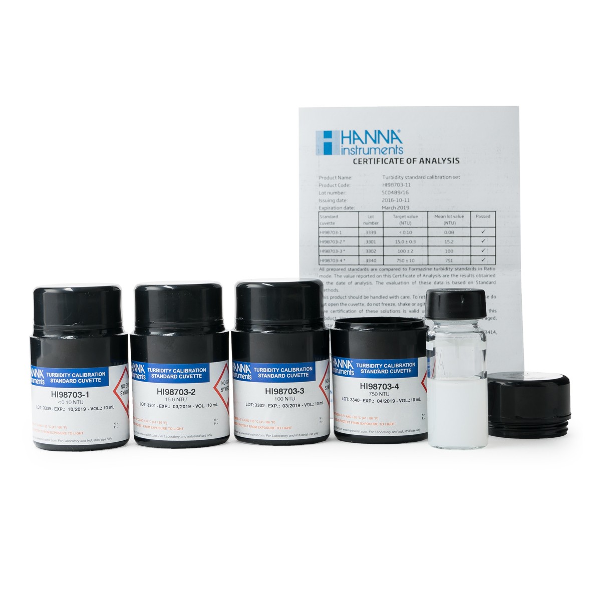 Dung Dịch Hiệu Chuẩn Độ Đục Cho Máy HI98703