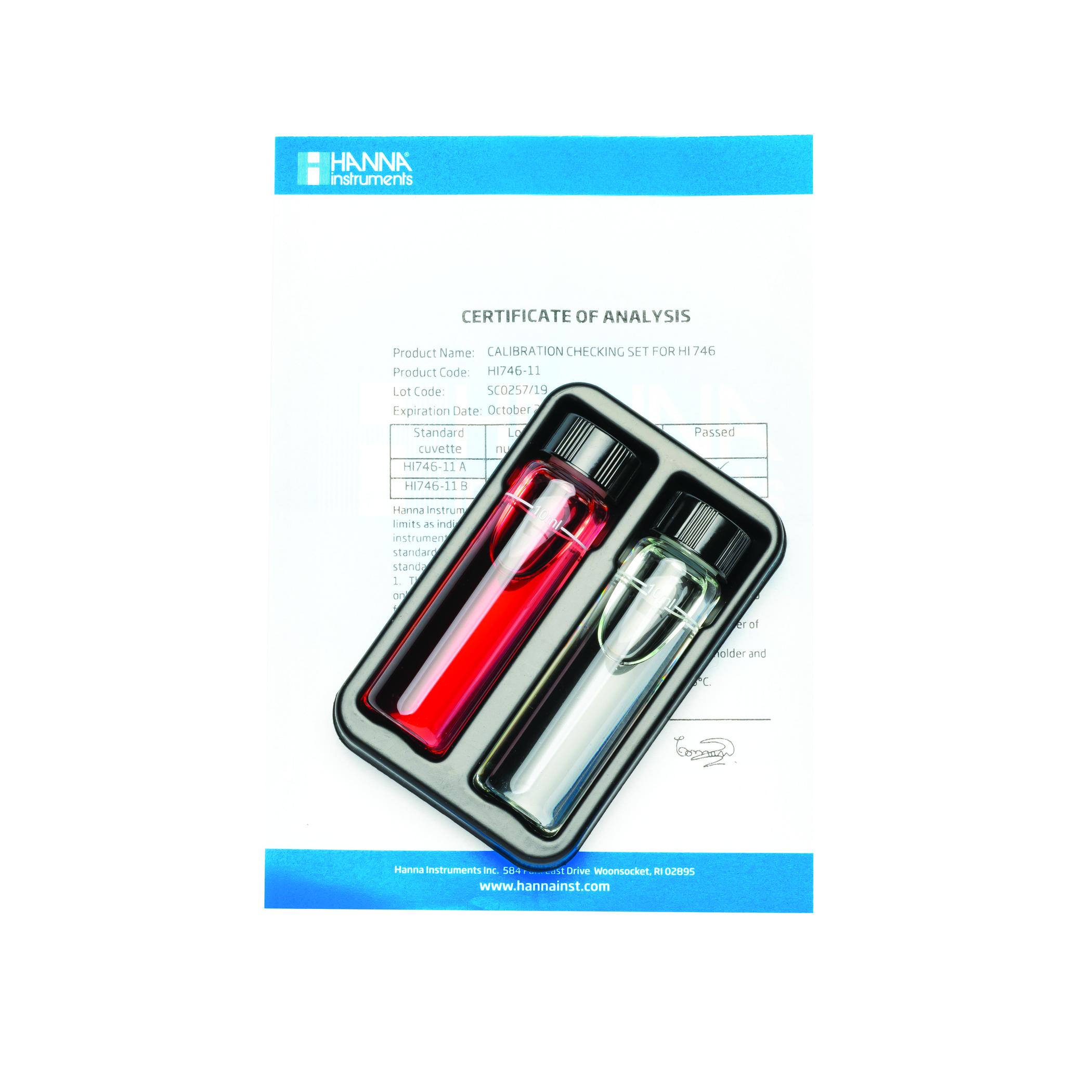 Dung Dịch Chuẩn Để Kiểm Tra Checker HI746