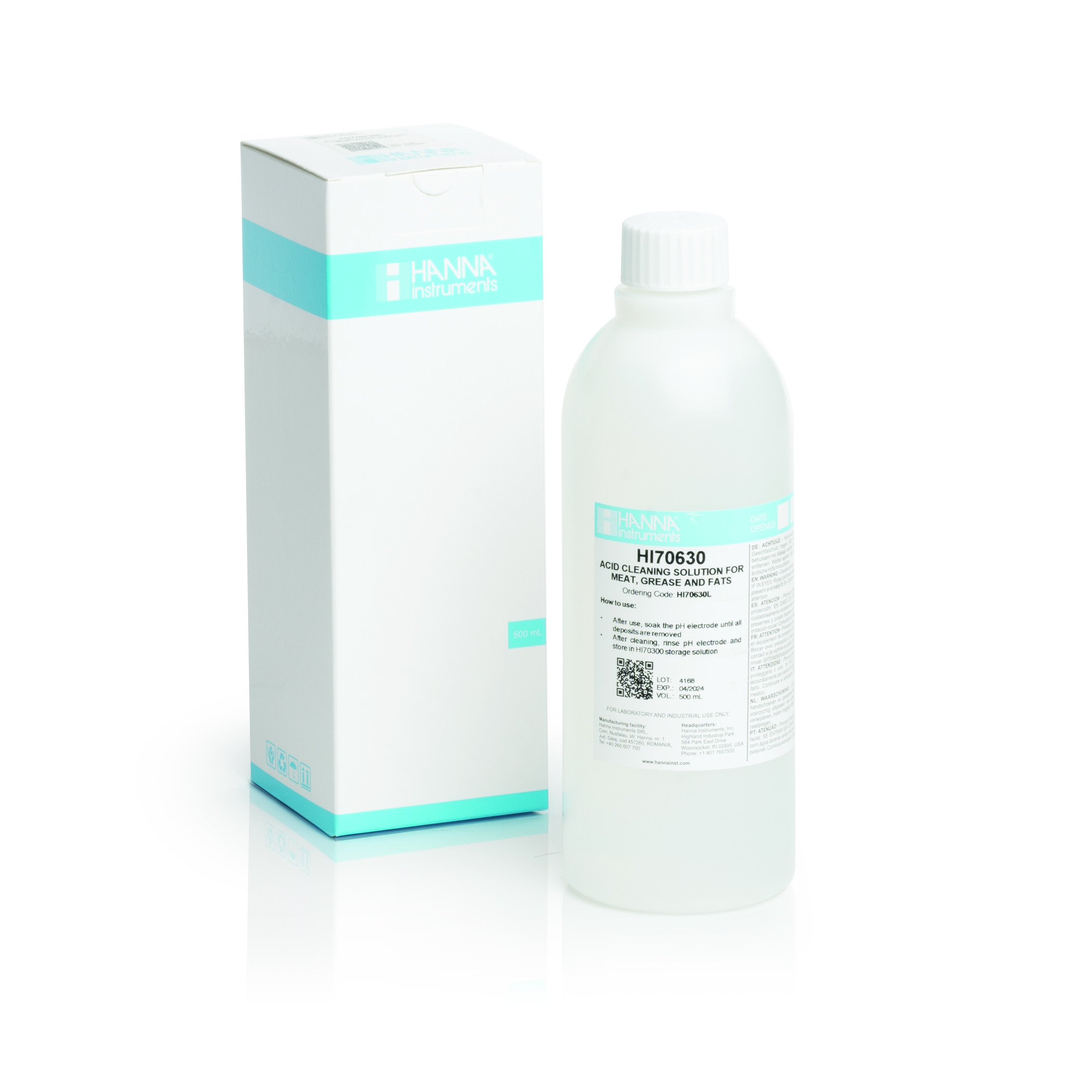 Dung Dịch Rửa Điện Cực Sau Khi Đo Trong Chất Béo Và Dầu Mỡ, 500 mL
