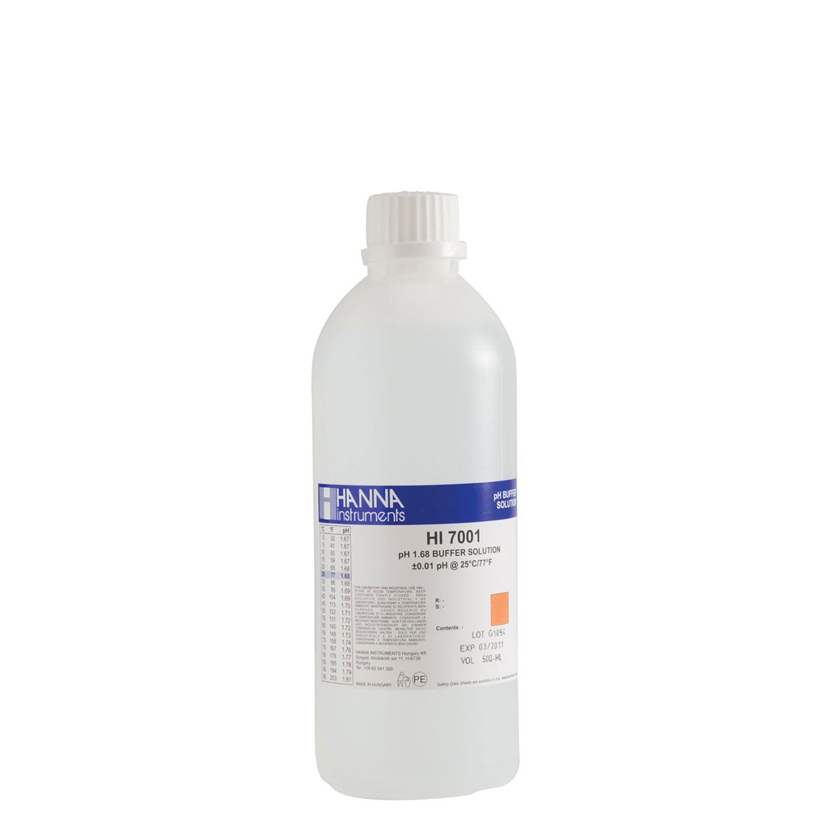 Chuẩn pH 1.68, 500mL, HI7001L