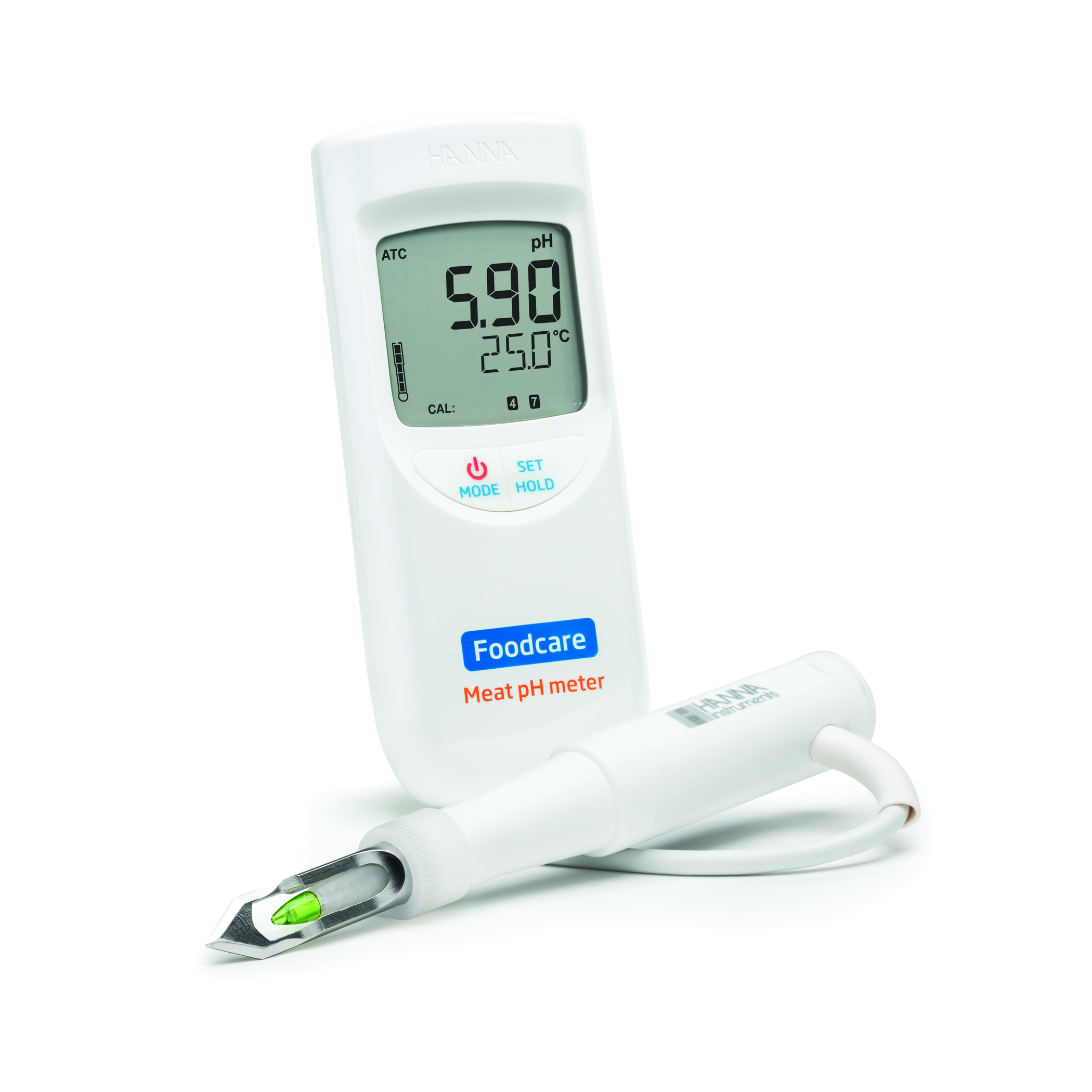 Máy Đo pH/Nhiệt Độ Trong Thịt 